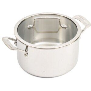 5qt Tri-ply Stainless Steel Dutch Oven With Lid (new with box)